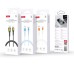 Дата кабель USB 2.0 AM to USB-C 1.0m white XO (NB280_C_White)