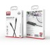 Дата кабель USB-C to USB-C 1.0m 100W braided black XO (NBQ199_С_Black)