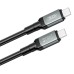 Дата кабель USB-C to USB-C 2.0m 240W black XO (NBQ264B_С_Black)