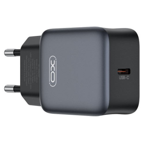 Зарядное устройство XO USB-C PD30W black (L155_Black) Зарядное устройство XO USB-C PD30W black (L155_Black)