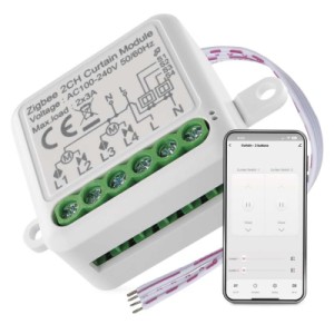 Модуль управления умным домом EMOS H5110 Smart Motor Control ZigBee 3.0 Dual-Channel (H5110)