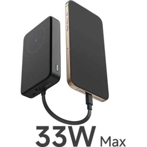 Батарея универсальная Xiaomi 10000mAh 33W Magnetic Integrated Cable grey (BHR9823GL) Батарея универсальная Xiaomi 10000mAh 33W Magnetic Integrated Cable grey (BHR9823GL)