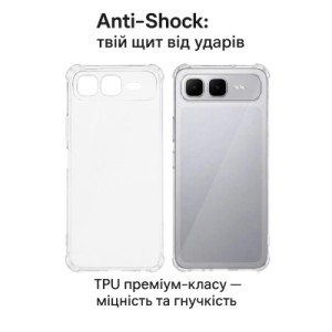 Чохол до мобільного телефона BeCover Anti-Shock Infinix Smart 10 Plus (X6725B) Clear (713801)