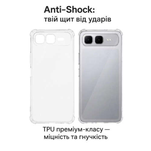 Чехол для мобильного телефона BeCover Anti-Shock Infinix Smart 10 Plus (X6725B) Clear (713801) Чехол для мобильного телефона BeCover Anti-Shock Infinix Smart 10 Plus (X6725B) Clear (713801)