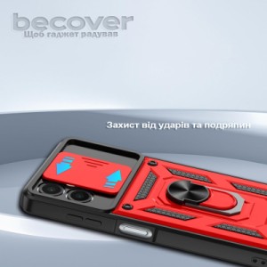 Чохол до мобільного телефона BeCover Military Samsung Galaxy A07 SM-A075 Red (713900)