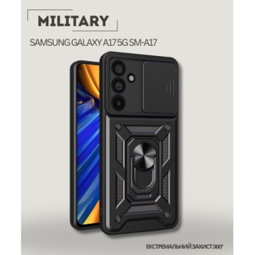 Чехол для мобильного телефона BeCover Military Samsung Galaxy A17 5G SM-A17 Black (713901) Чехол для мобильного телефона BeCover Military Samsung Galaxy A17 5G SM-A17 Black (713901)