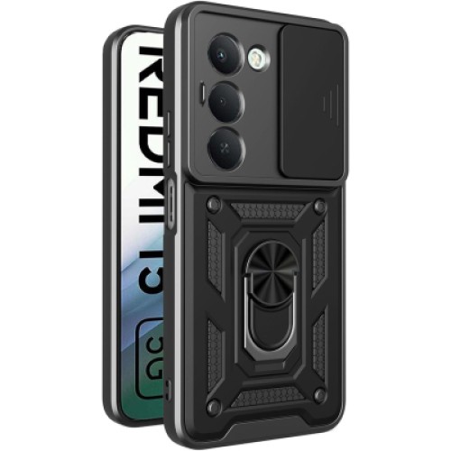 Чехол для мобильного телефона BeCover Military Xiaomi Redmi 15 Black (713921) Чехол для мобильного телефона BeCover Military Xiaomi Redmi 15 Black (713921)