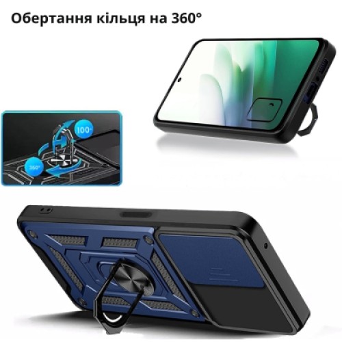 Чехол для мобильного телефона BeCover Military Xiaomi Redmi 15 Blue (713922) Чехол для мобильного телефона BeCover Military Xiaomi Redmi 15 Blue (713922)