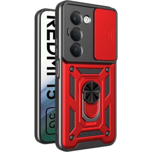 Чехол для мобильного телефона BeCover Military Xiaomi Redmi 15 Red (713924) Чехол для мобильного телефона BeCover Military Xiaomi Redmi 15 Red (713924)