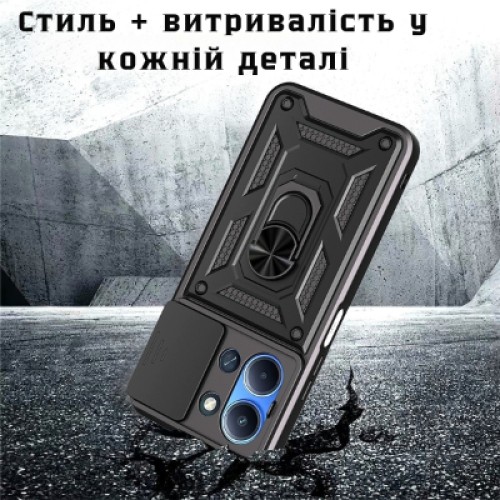 Чехол для мобильного телефона BeCover Military Xiaomi Redmi 15С 4G/5G Black (713925) Чехол для мобильного телефона BeCover Military Xiaomi Redmi 15С 4G/5G Black (713925)