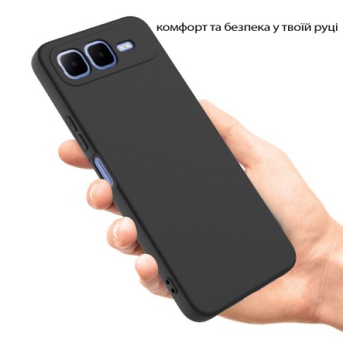 Чехол для мобильного телефона BeCover Silicone Infinix Smart 10 Plus (X6725B) Black (713764) Чехол для мобильного телефона BeCover Silicone Infinix Smart 10 Plus (X6725B) Black (713764)