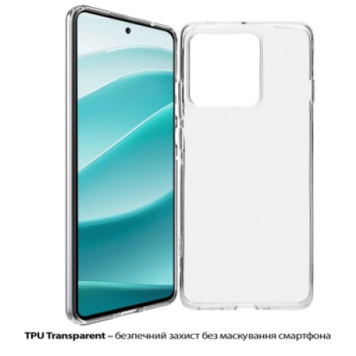 Чехол для мобильного телефона BeCover Silicone Motorola Edge 60 Transparent (713771) Чехол для мобильного телефона BeCover Silicone Motorola Edge 60 Transparent (713771)