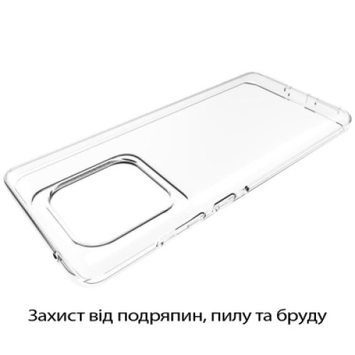 Чехол для мобильного телефона BeCover Silicone Motorola Edge 60 Transparent (713771) Чехол для мобильного телефона BeCover Silicone Motorola Edge 60 Transparent (713771)