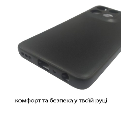 Чехол для мобильного телефона BeCover Silicone Motorola Moto G56 Black (713766) Чехол для мобильного телефона BeCover Silicone Motorola Moto G56 Black (713766)