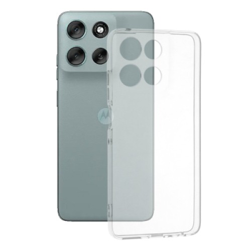 Чехол для мобильного телефона BeCover Silicone Motorola Moto G56 Transparent (713767) Чехол для мобильного телефона BeCover Silicone Motorola Moto G56 Transparent (713767)