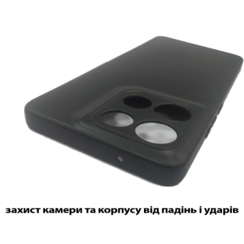 Чехол для мобильного телефона BeCover Silicone Motorola Moto G86 Black (713768) Чехол для мобильного телефона BeCover Silicone Motorola Moto G86 Black (713768)