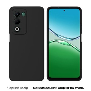 Чехол для мобильного телефона BeCover Silicone Oppo A5 2025 4G/5G Black (713790)