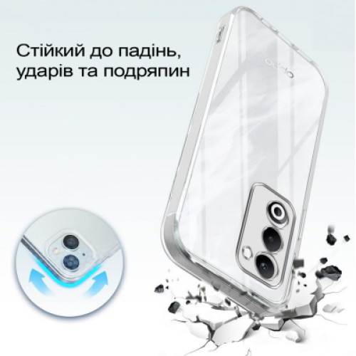 Чехол для мобильного телефона BeCover Silicone Oppo A5 2025 4G/5G Transparent (713882) Чехол для мобильного телефона BeCover Silicone Oppo A5 2025 4G/5G Transparent (713882)