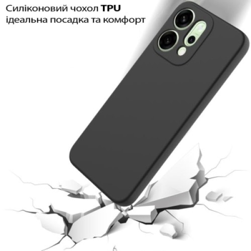Чехол для мобильного телефона BeCover Silicone Oppo Reno14 / 14FS 5G Black (713791)