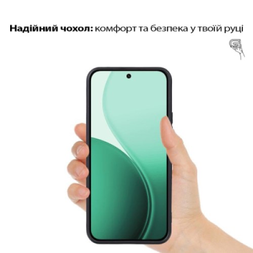 Чехол для мобильного телефона BeCover Silicone Oppo Reno14 / 14FS 5G Black (713791)