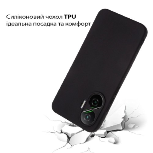Чехол для мобильного телефона BeCover Silicone Poco F7 Black (713776)