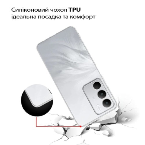 Чехол для мобильного телефона BeCover Silicone Realme C71 Transparent (713780)