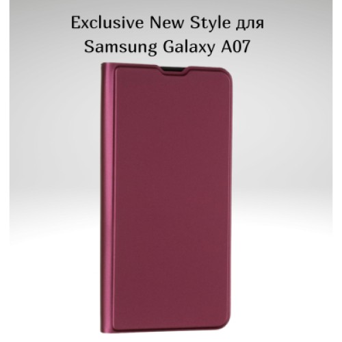 Чехол для мобильного телефона BeCover Exclusive New Style Samsung Galaxy A07 SM-A075 Red Wine (713893) Чехол для мобильного телефона BeCover Exclusive New Style Samsung Galaxy A07 SM-A075 Red Wine (713893)