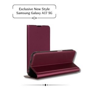 Чохол до мобільного телефона BeCover Exclusive New Style Samsung Galaxy A17 5G SM-A17 Red Wine (713896)