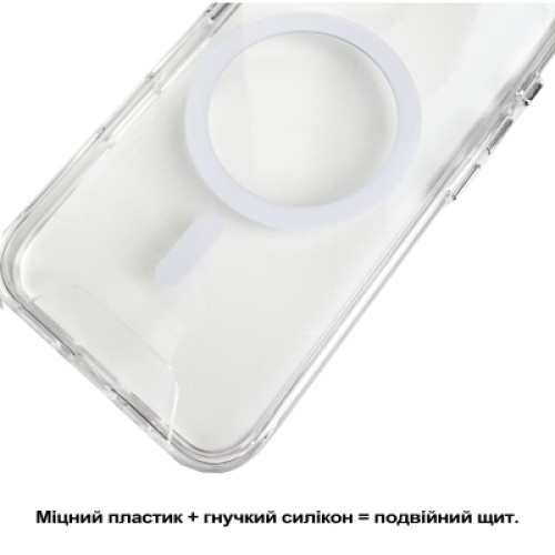 Чехол для мобильного телефона BeCover Space Case MagSafe Apple iPhone 16e Transparent (713884)