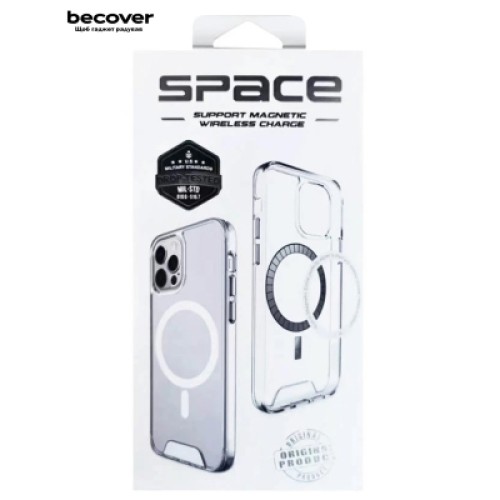 Чехол для мобильного телефона BeCover Space Case MagSafe Apple iPhone 16e Transparent (713884)