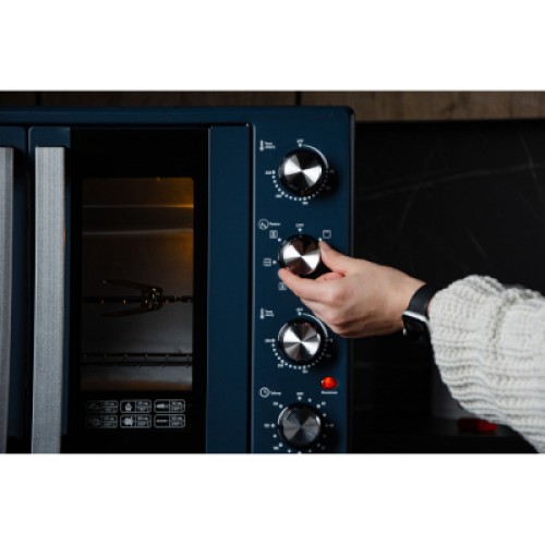 Электропечь Liberton LEO-600 Dark Blue Электропечь Liberton LEO-600 Dark Blue