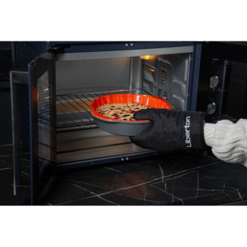 Электропечь Liberton LEO-600 Dark Blue Электропечь Liberton LEO-600 Dark Blue