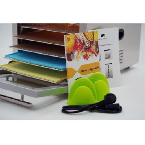 Сушка для овощей и фруктов Tekhniko DH-06D-SS Сушка для овощей и фруктов Tekhniko DH-06D-SS