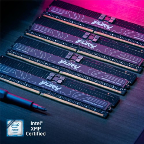 Модуль памяти для сервера Kingston 6000MT/s DDR5 ECC Reg CL32 DIMM (Kit of 8) FURY Renegade Pro XMP (KF560R32RBK8-256) Модуль памяти для сервера Kingston 6000MT/s DDR5 ECC Reg CL32 DIMM (Kit of 8) FURY Renegade Pro XMP (KF560R32RBK8-256)
