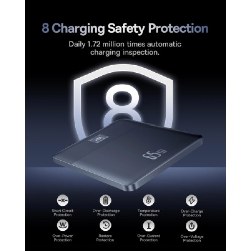 Батарея универсальная Baseus Blade2 Fast 12000mAh 65W, Blue (P10063801323-00)