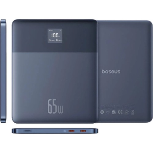 Батарея универсальная Baseus Blade2 Fast 12000mAh 65W, Blue (P10063801323-00)