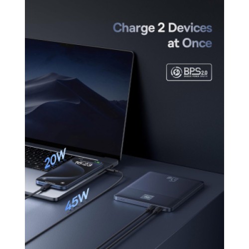 Батарея универсальная Baseus Blade2 Fast 12000mAh 65W, Blue (P10063801323-00)