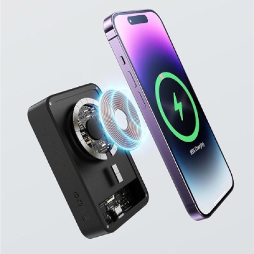 Батарея универсальная Baseus Magnetic Mini Wireless 20000mAh 20W, Black (PPCX150001)