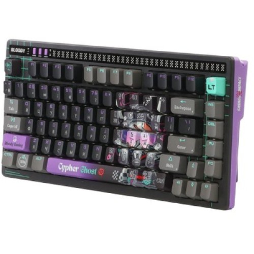 Клавиатура A4Tech AT75 RGB USB UA Cypher Ghost (4711421001830) Клавиатура A4Tech AT75 RGB USB UA Cypher Ghost (4711421001830)