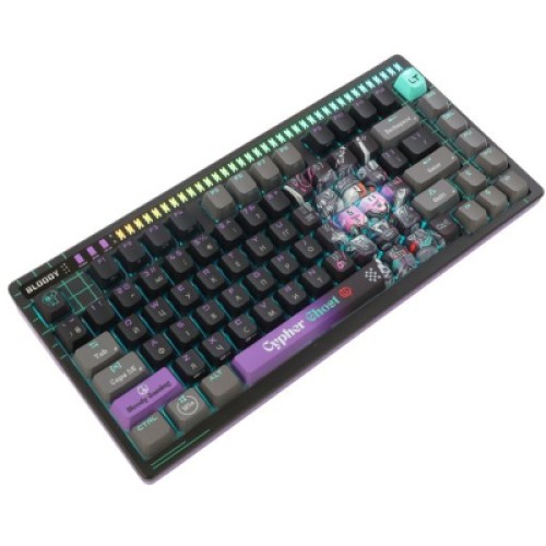 Клавиатура A4Tech AT75 RGB USB UA Cypher Ghost (4711421001830) Клавиатура A4Tech AT75 RGB USB UA Cypher Ghost (4711421001830)