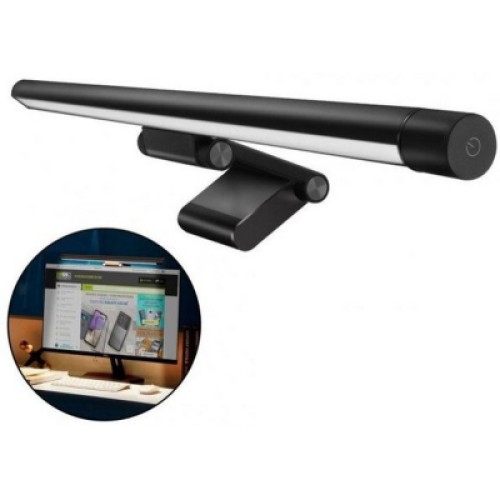 Настольная лампа Baseus на монітор i-wok Series USB Asymmetric Light Source Screen Hanging Light (fighting) Pro Black (DGIWK-P01)