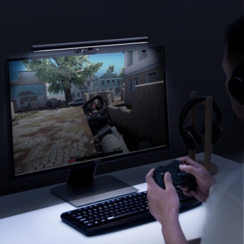 Настольная лампа Baseus на монітор i-wok Series USB Asymmetric Light Source Screen Hanging Light (Youth) Black (DGIWK-B01)