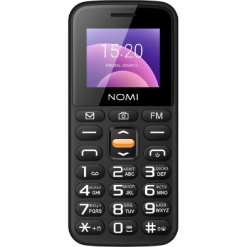 Мобильный телефон Nomi i1820 Black Мобильный телефон Nomi i1820 Black