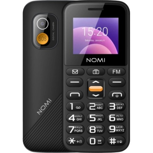 Мобильный телефон Nomi i1820 Black Мобильный телефон Nomi i1820 Black