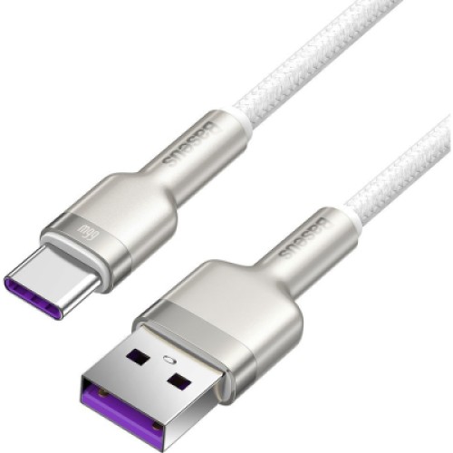 Дата кабель USB-C to USB-C 1.0m 66W metal Baseus (CAKF000102)