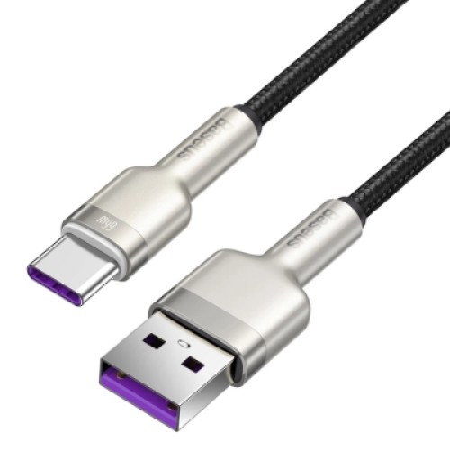 Дата кабель USB-C to USB-C 2.0m 66W metal Baseus (CAKF000201)