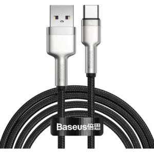 Дата кабель USB-C to USB-C 2.0m 66W metal Baseus (CAKF000201)
