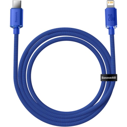 Дата кабель USB-C to Lightning 1.2m 20W blue Baseus (CAJY000203) Дата кабель USB-C to Lightning 1.2m 20W blue Baseus (CAJY000203)