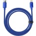 Дата кабель USB-C to Lightning 1.2m 20W blue Baseus (CAJY000203) Дата кабель USB-C to Lightning 1.2m 20W blue Baseus (CAJY000203)