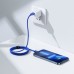 Дата кабель USB-C to Lightning 1.2m 20W blue Baseus (CAJY000203) Дата кабель USB-C to Lightning 1.2m 20W blue Baseus (CAJY000203)